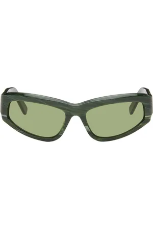 Retrosuperfuture Green Motore Sunglasses