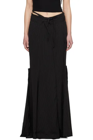OTTOLINGER Black Mermaid Maxi Skirt