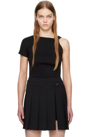 JUUN.J Black Knotted T-Shirt