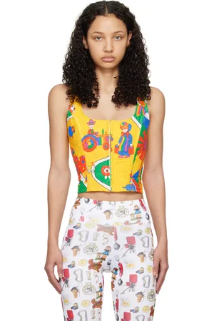 Chopova Lowena Yellow Losi Tank Top
