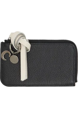 Chloé Black Alphabet Card Holder