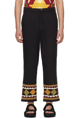 HARAGO Appliqué Trousers