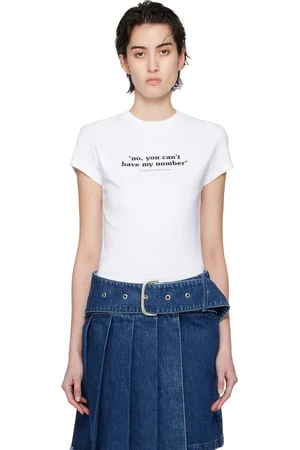 OFF-WHITE White Printed T-Shirt