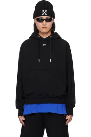 OFF-WHITE Black Cornely Diags Hoodie