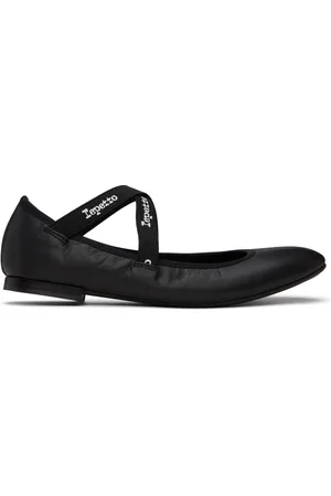 Repetto Black Joana Mary Jane Ballerina Flats