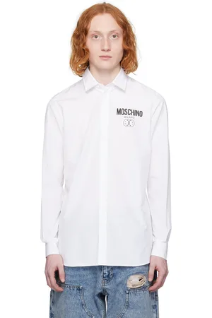 Moschino White Double Smiley Shirt