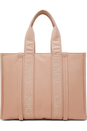 Chloé Pink Large Woody Tote
