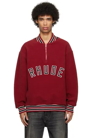 Rhude Red Varsity Sweater
