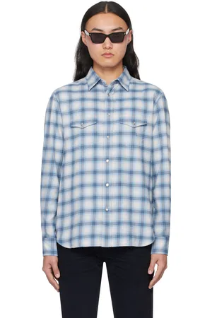 Tom Ford Blue Degrade Shirt