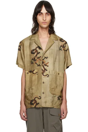 UMA WANG Tan Terry Shirt