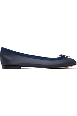 Repetto Navy Cendrillon Ballerina Flats