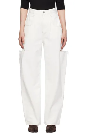Maison Margiela White Slash Jeans