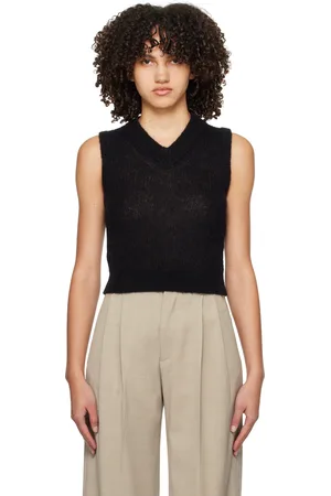 Filippa K Black Cropped Vest