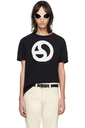Acne Studios Black Graphic T-Shirt