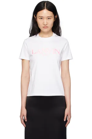 Lanvin White Embroidered T-Shirt