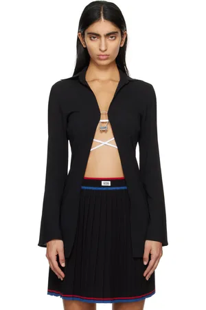 GCDS Black Hoop Shirt