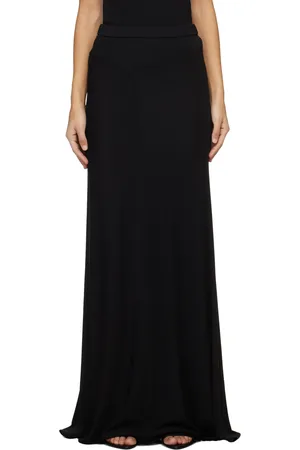 Tom Ford Black Elasticized Maxi Skirt