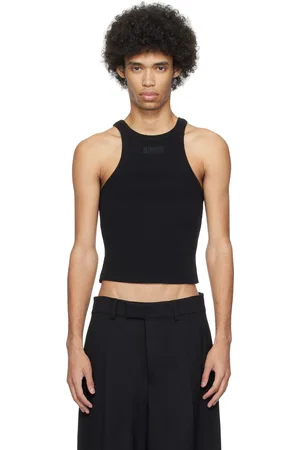 Vetements Embroidered Tank Top