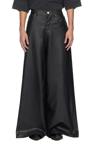 Vetements Baggy Leather Pants
