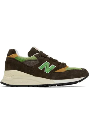 New Balance Brown & Made in USA 998 Sneakers