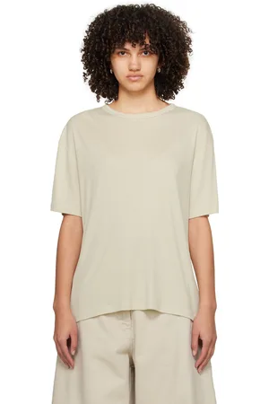 STUDIO NICHOLSON Beige Lee T-Shirt