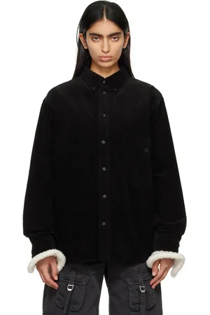 Acne Studios Black Patch Shirt
