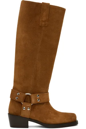 PARIS TEXAS Tan Roxy Tall Boots