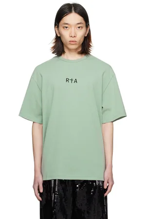 RTA Green Flocked T-Shirt