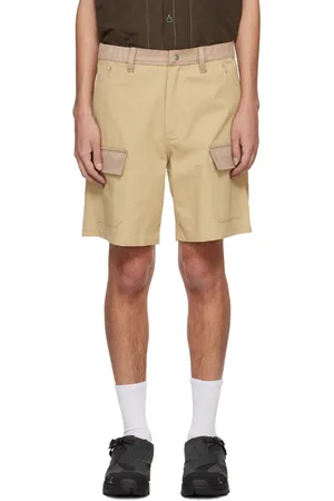 RANRA Beige Stubbur Shorts