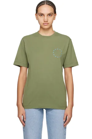 Etudes Khaki Wonder Europa Back T-Shirt
