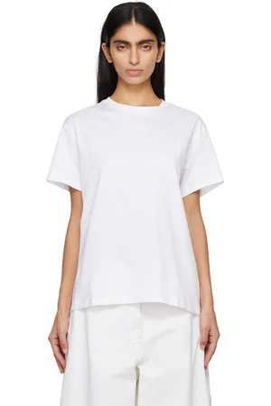 STUDIO NICHOLSON White Marine T-Shirt