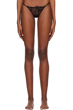 Agent Provocateur Black Callypso Thong