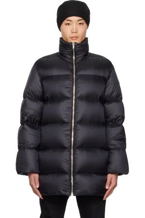 Rick Owens Moncler + Black Cyclopic Down Coat