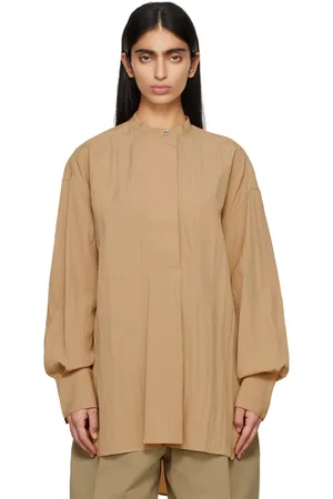 STUDIO NICHOLSON Beige Frink Shirt