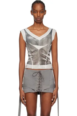 KNWLS Gray Raze Tank Top