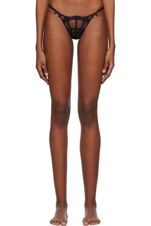 Agent Provocateur Black Mariann Thong