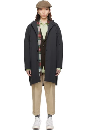 CASEY CASEY Navy Triangle Coat