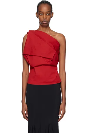 Rick Owens Red Claudia Camisole