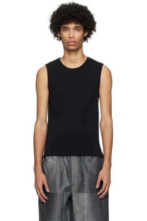 Rohe Black Crewneck Tank Top