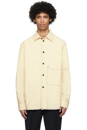 Rohe Off-White Raw Edge Shirt