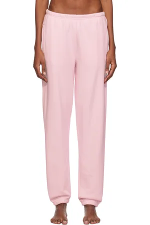 SKIMS Pink Cotton Fleece Classic Jogger Lounge Pants