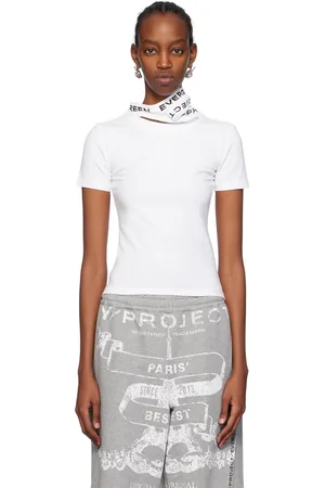 Y / PROJECT White Triple Collar T-Shirt