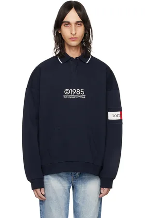 Tommy Hilfiger Navy Oversized Polo