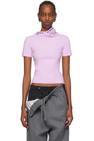 Y / PROJECT Purple Triple Collar T-Shirt