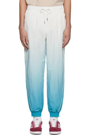 Tommy Hilfiger White & Blue Degrade Track Pants