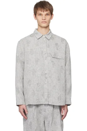 HENRIK VIBSKOV Gray Post Shirt