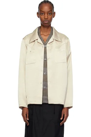 Pins & Needles Beige Cowboy One-Up Shirt