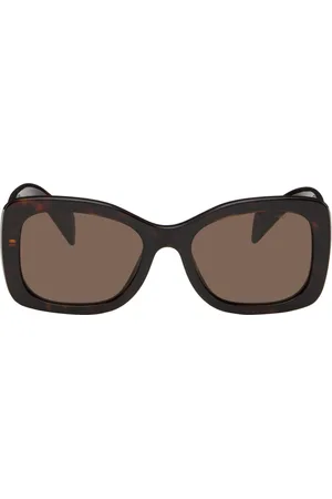Prada Brown Square Sunglasses