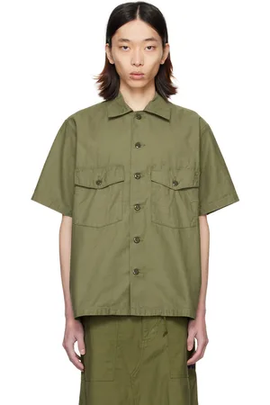 Pins & Needles Khaki Fatigue Shirt