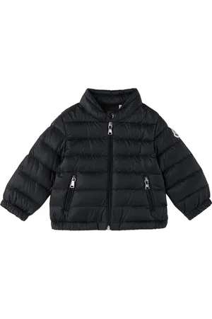 Moncler Baby Black Acorus Down Jacket